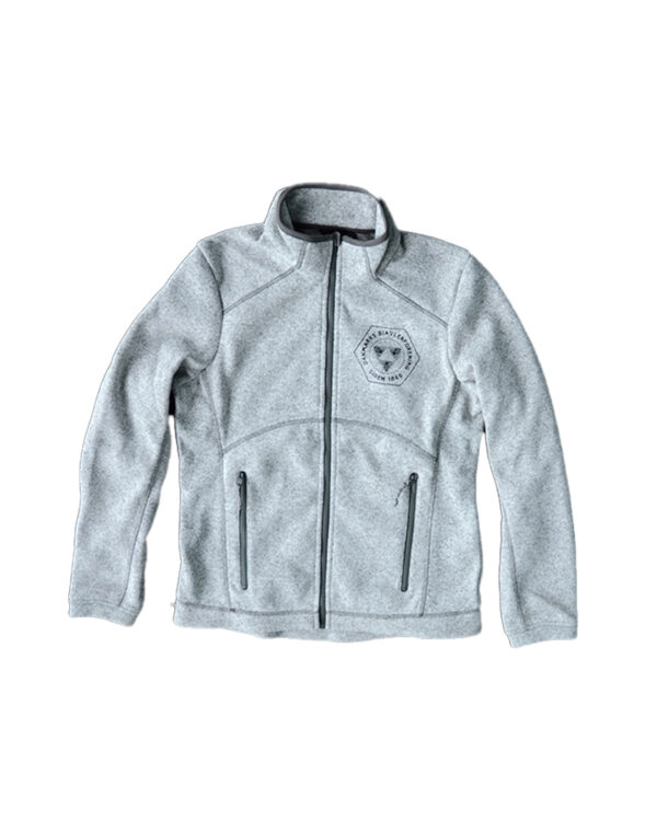 Herre Fleece Cardigan med logo